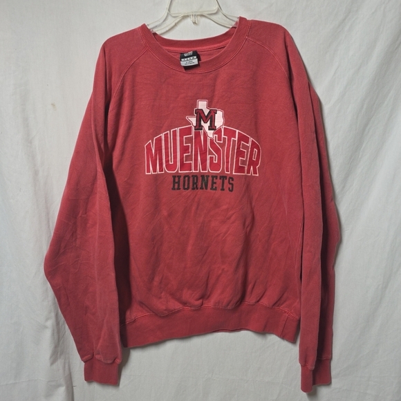 Muenster Hornets Red Men's Sweater XL - Picture 1 of 4